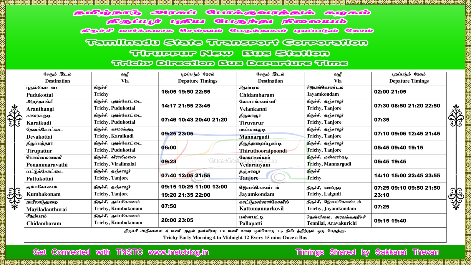 tnstc-karaikudi-bus-timings